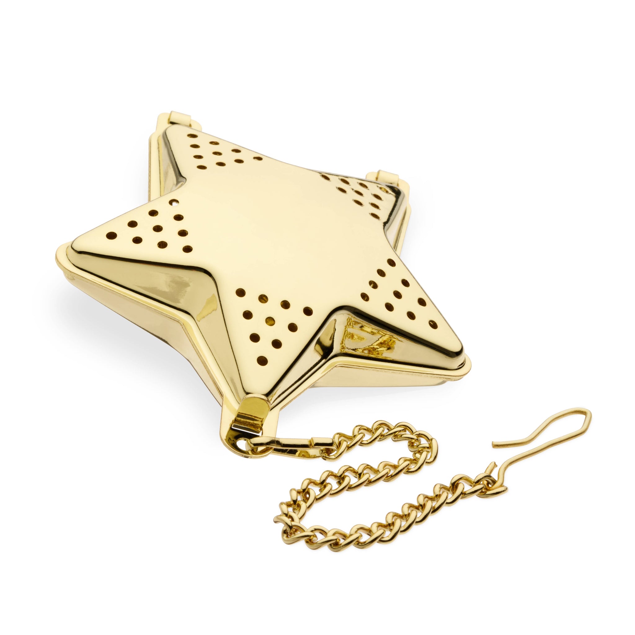 Gold-Plated Stainless Steel Loose Leaf Tea Infuser - Star