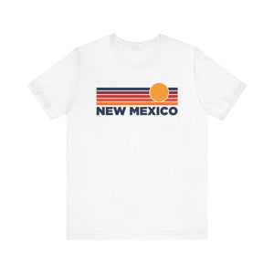 New Mexico T-Shirt Retro Sun Ombre Unisex Tee