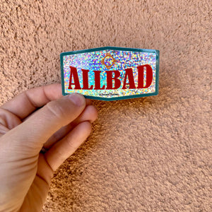 Bernal Blooms Glitter Allsups Sticker