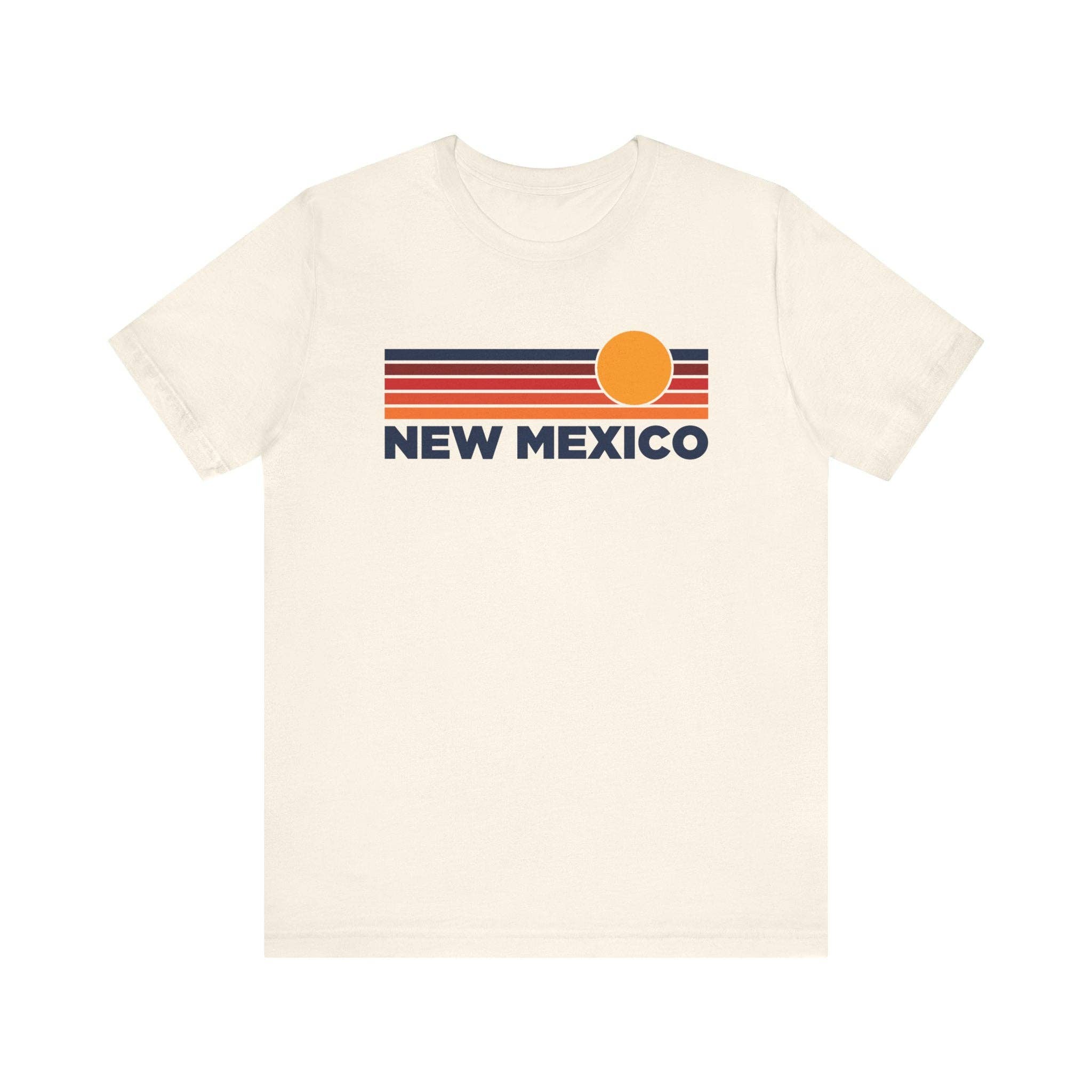 New Mexico T-Shirt Retro Sun Ombre Unisex Tee