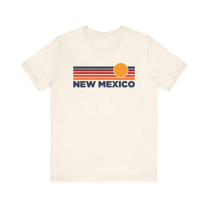 New Mexico T-Shirt Retro Sun Ombre Unisex Tee