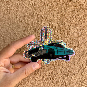 Bernal Blooms Low Rider sticker