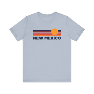 New Mexico T-Shirt Retro Sun Ombre Unisex Tee