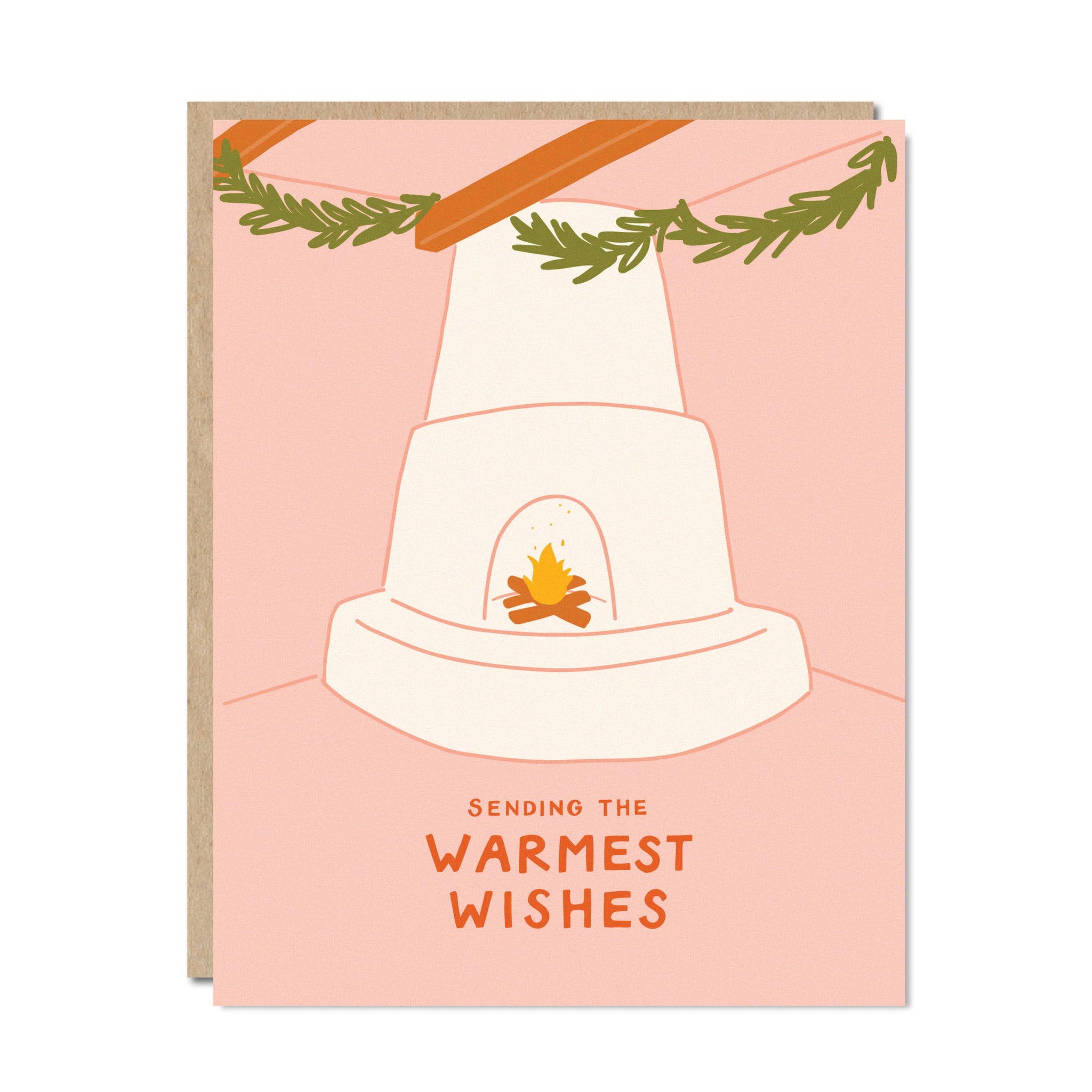 ODD DAUGHTER Kiva Warmest Wishes - Holiday Christmas Card