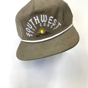 NO COAST COLLECTION BEST COAST CORDUROY HAT