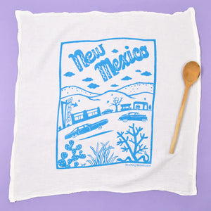 KEI & MOLLY - Flour Sack Dish Towel: New Mexico