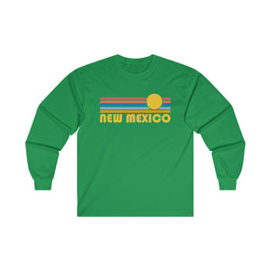 New Mexico Long Sleeve Shirt - Retro Unisex Shirt