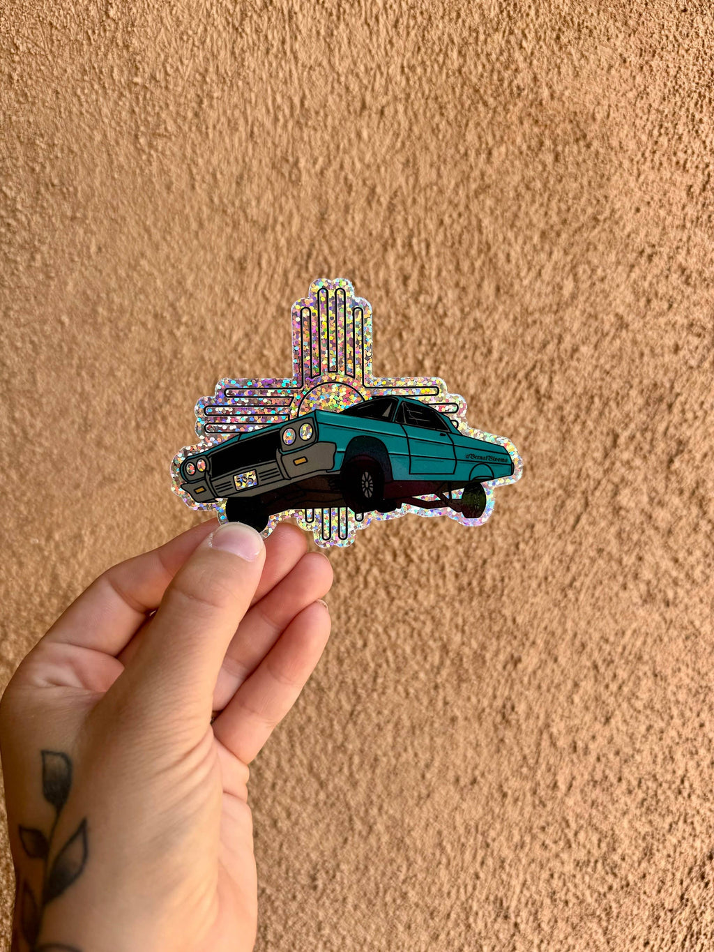 Bernal Blooms Low Rider sticker – New Nuevo