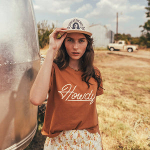 Howdy Dude Women's Crop Tee