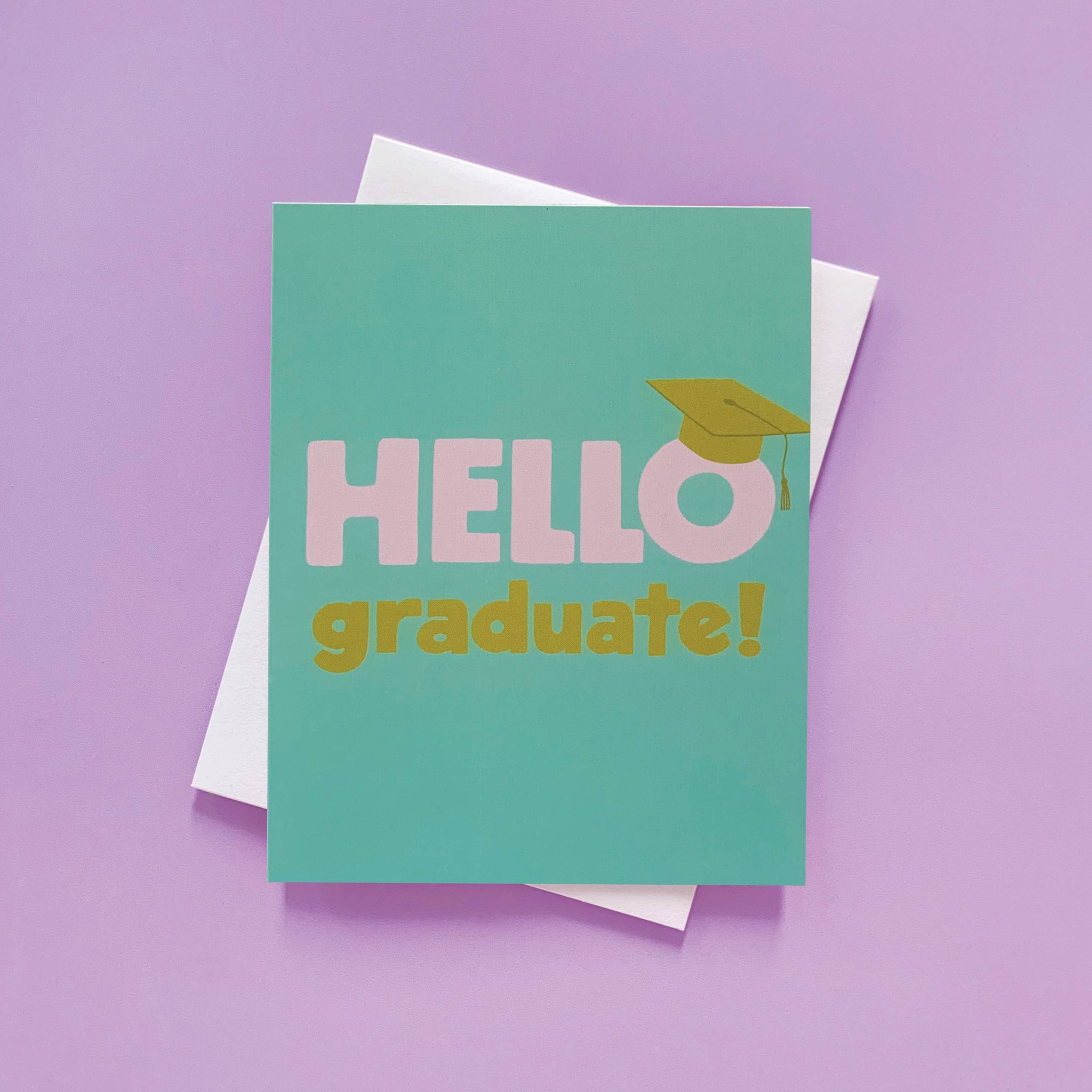 Odd Daughter Hello Graduate - Graduation Card