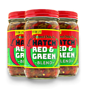 CHOPPED CHILE CO ROASTED RED & GREEN CHILE BLEND