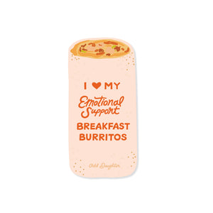 Odd Daughter Breakfast Burritos - Vinyl Sticker