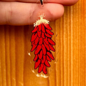 Bernal Blooms Chile Ristra Keychain