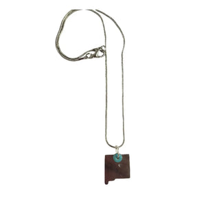 NEW MEXICO STATE CUOUT NECKLACE