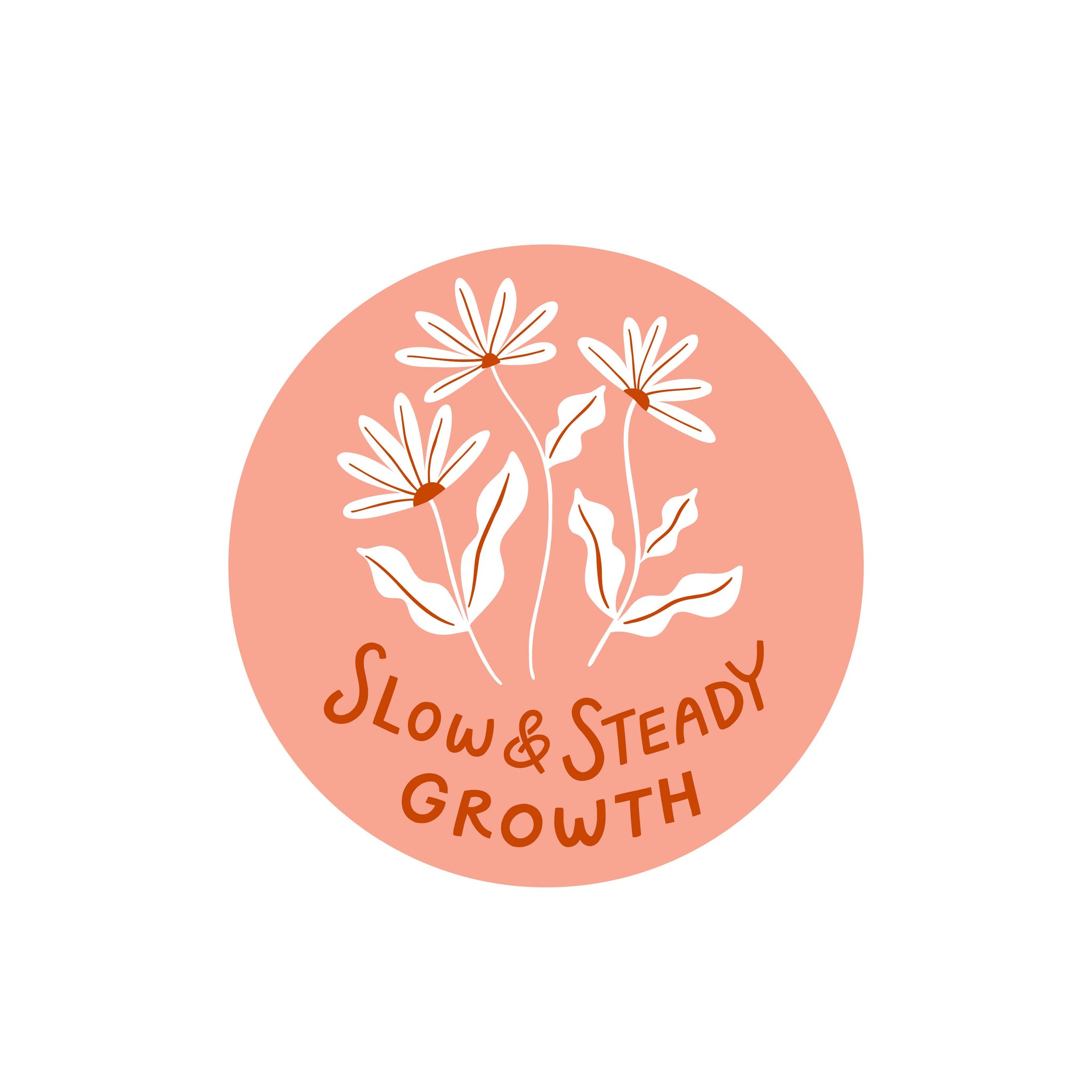 Odd Daughter - Slow & Steady Growth - Vinyl Sticker
