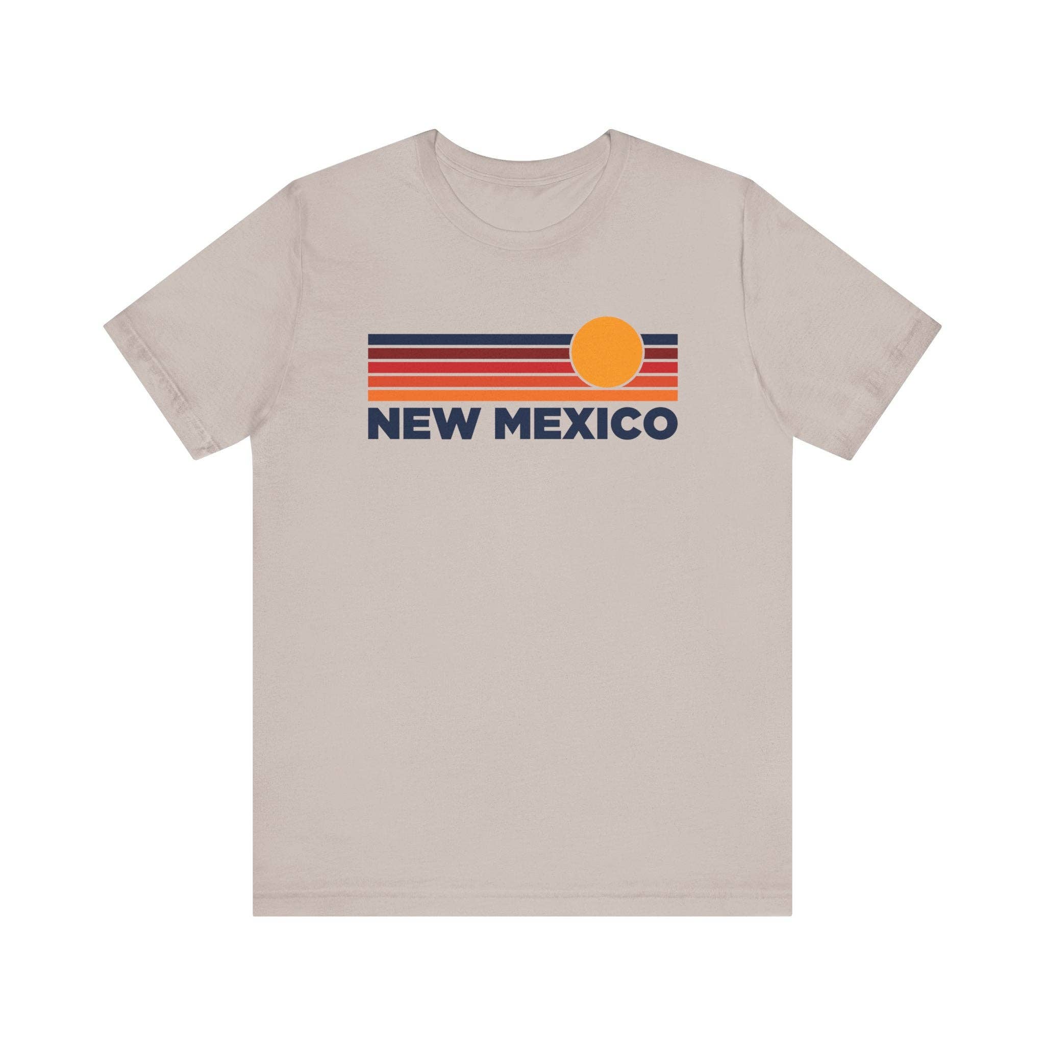 New Mexico T-Shirt Retro Sun Ombre Unisex Tee