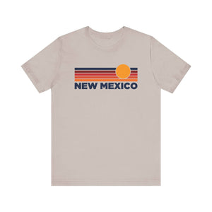 New Mexico T-Shirt Retro Sun Ombre Unisex Tee