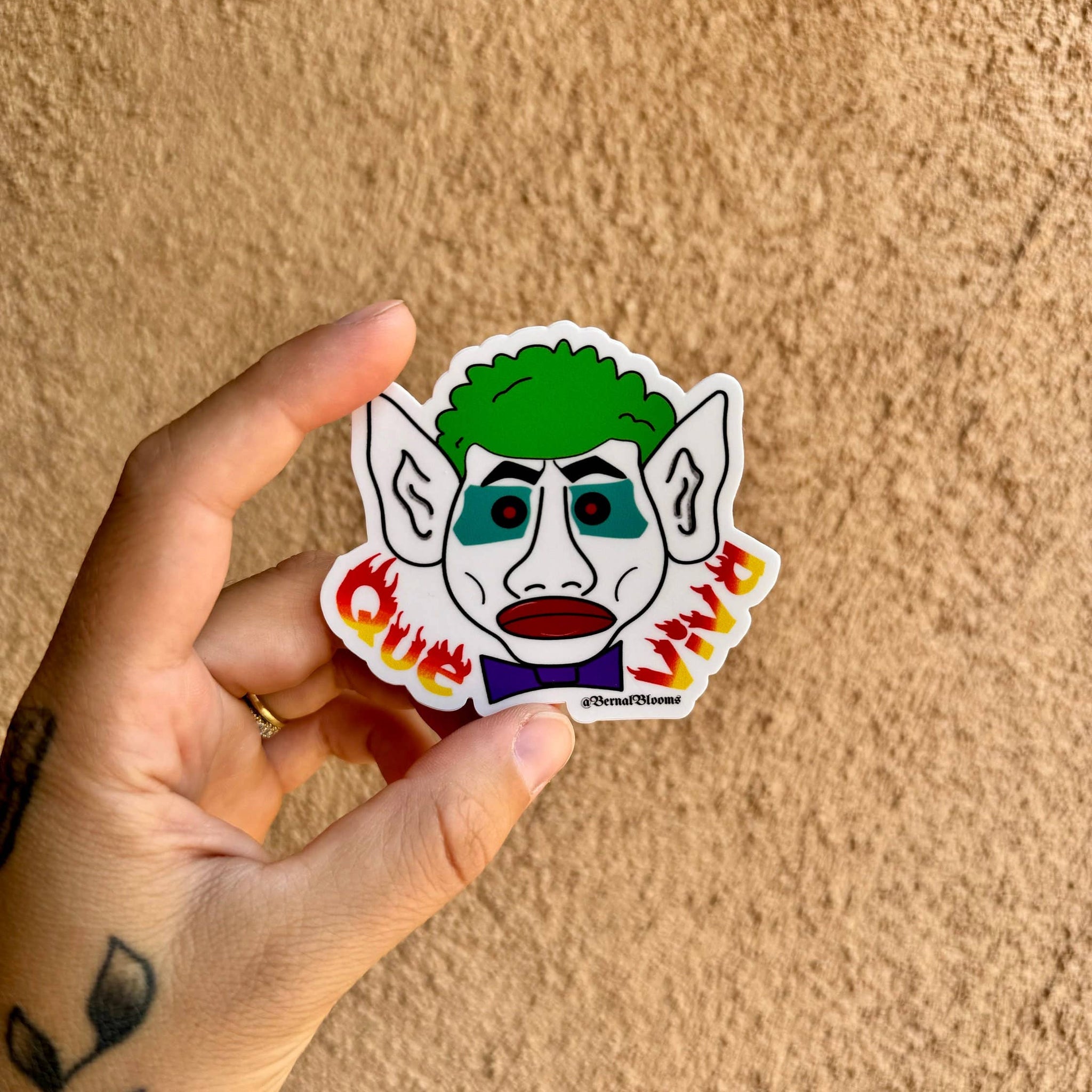 Bernal Blooms Zozobra Sticker