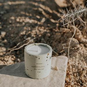 ST PONCHO CONCRETE CANDLE - New Nuevo